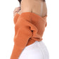 Sexy Off The Shoulder Wrap Bolero Sweater Shawl with Sleeve KC003 (S/M-M/L)