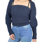 Sexy Off The Shoulder Wrap Bolero Sweater Shawl with Sleeve KC003 (S/M-M/L)