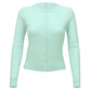 Women's Long Sleeve Crewneck Knit Cardigan Sweater MK0179 (S-L)