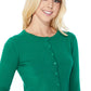 Women's Long Sleeve Crewneck Knit Cardigan Sweater MK0179 (S-L)
