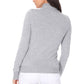 Women's Long Sleeve Turtleneck Pullover Sweater MK3349 (S-L)