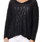 V Neck Long Sleeve Knit Top Loose Pullover Summer Sweater MK3392 (S-L)