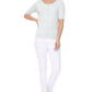 Short Half Sleeve Button Down Crewneck Knit Cardigan Sweater MK3467 (S-XL)