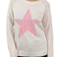 Cute Star Jacquard Round Neck Pullover Sweater MK3506STAR (S-L)