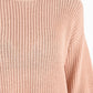Puff Bell Sleeve Waffle Knit Pullover Sweater Top MK3654 (S-L)