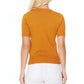 Half Sleeve Daisy Flower Embroidered Knit Pullover Tee MK3664EMBO(S-XL)