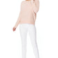 Crewneck Knit Pullover Sweater with Side Slit MK8015 (S-L)
