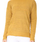 Crewneck Knit Pullover Sweater with Side Slit MK8015 (S-L)