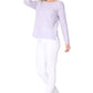 Crewneck Knit Pullover Sweater with Side Slit MK8015 (S-L)