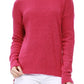Crewneck Knit Pullover Sweater with Side Slit MK8015 (S-L)
