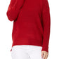 Crewneck Knit Pullover Sweater with Side Slit MK8015 (S-L)