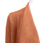 Long Sleeve Open Front Draped Stylish Cape Sweater Cardigan MK8218 (S-L)
