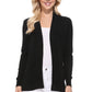 Long Sleeve Open Front Knit Shrug w/ Pocket Cardigan Sweater MK8558 (S-XL)