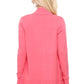 Long Sleeve Open Front Knit Shrug w/ Pocket Cardigan Sweater MK8558 (S-XL)