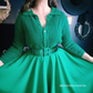 Women's Cropped Cardigan Sweater – 3/4 Sleeve Button Down Knit Collar Casual Soft Knitted Jacket Crop Top MK8281