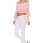 Sexy Off The Shoulder Wrap Bolero Sweater Shawl with Sleeve KC003 (S/M-M/L)